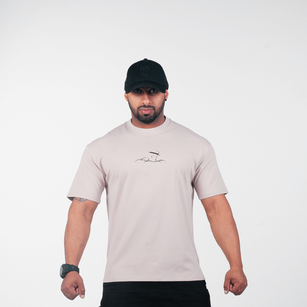 Light Army Green MM Drop Shoulder Tee
