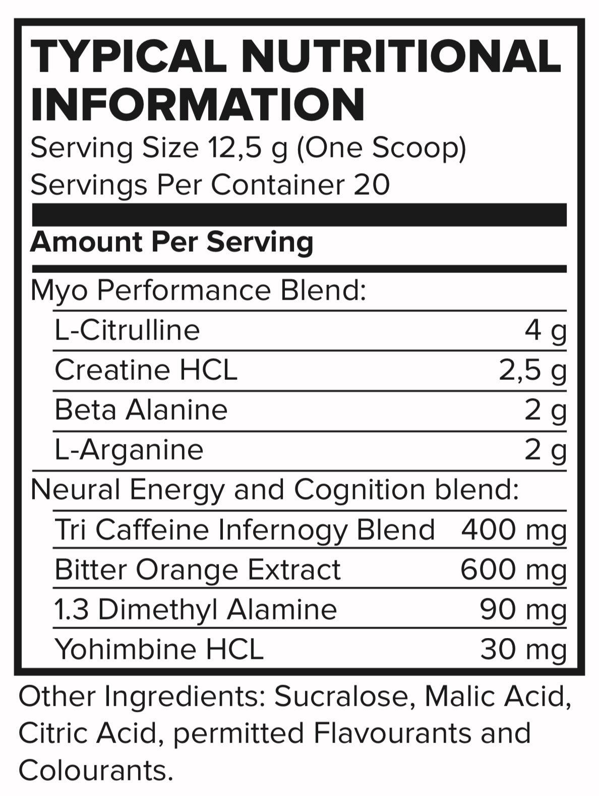 Pre-Dator Xtreme Thermo-Nitric Pre-Workout