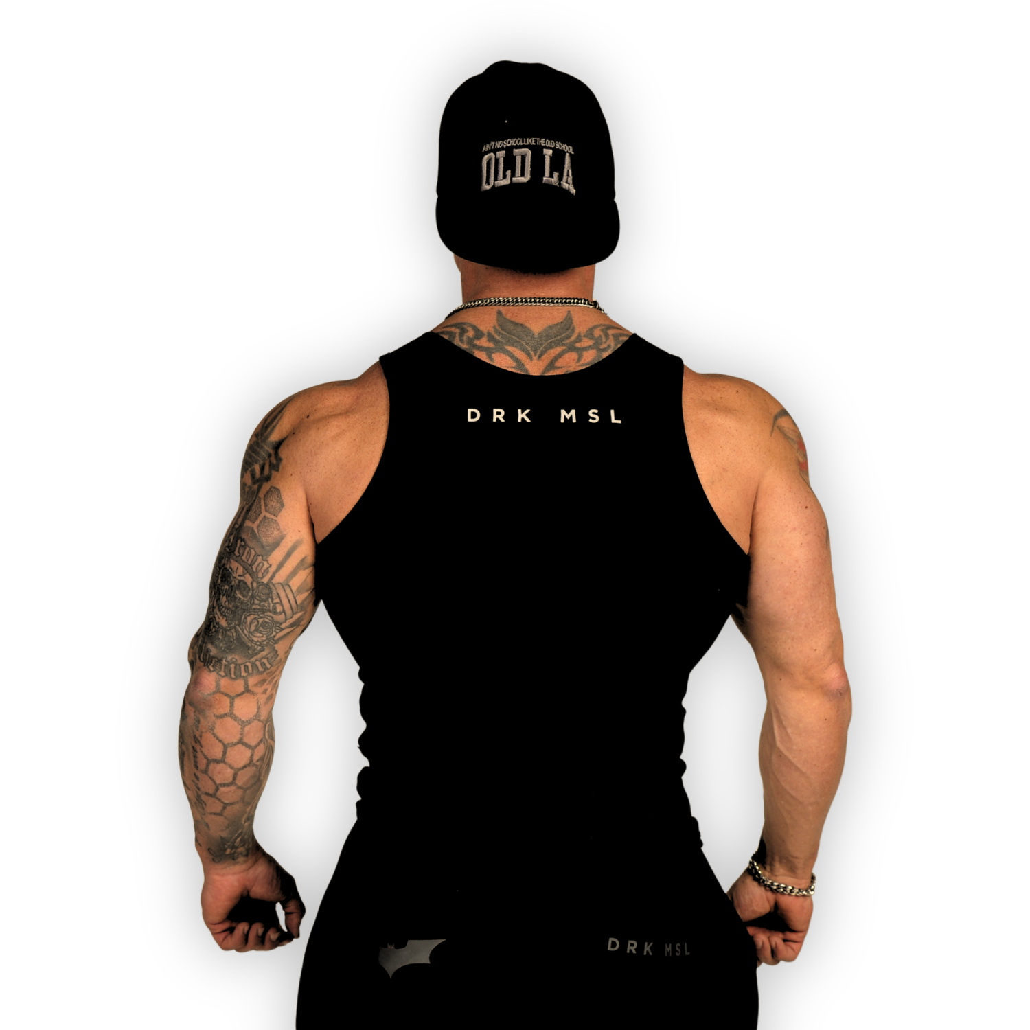 DRK MSL Ribbed Vest Black