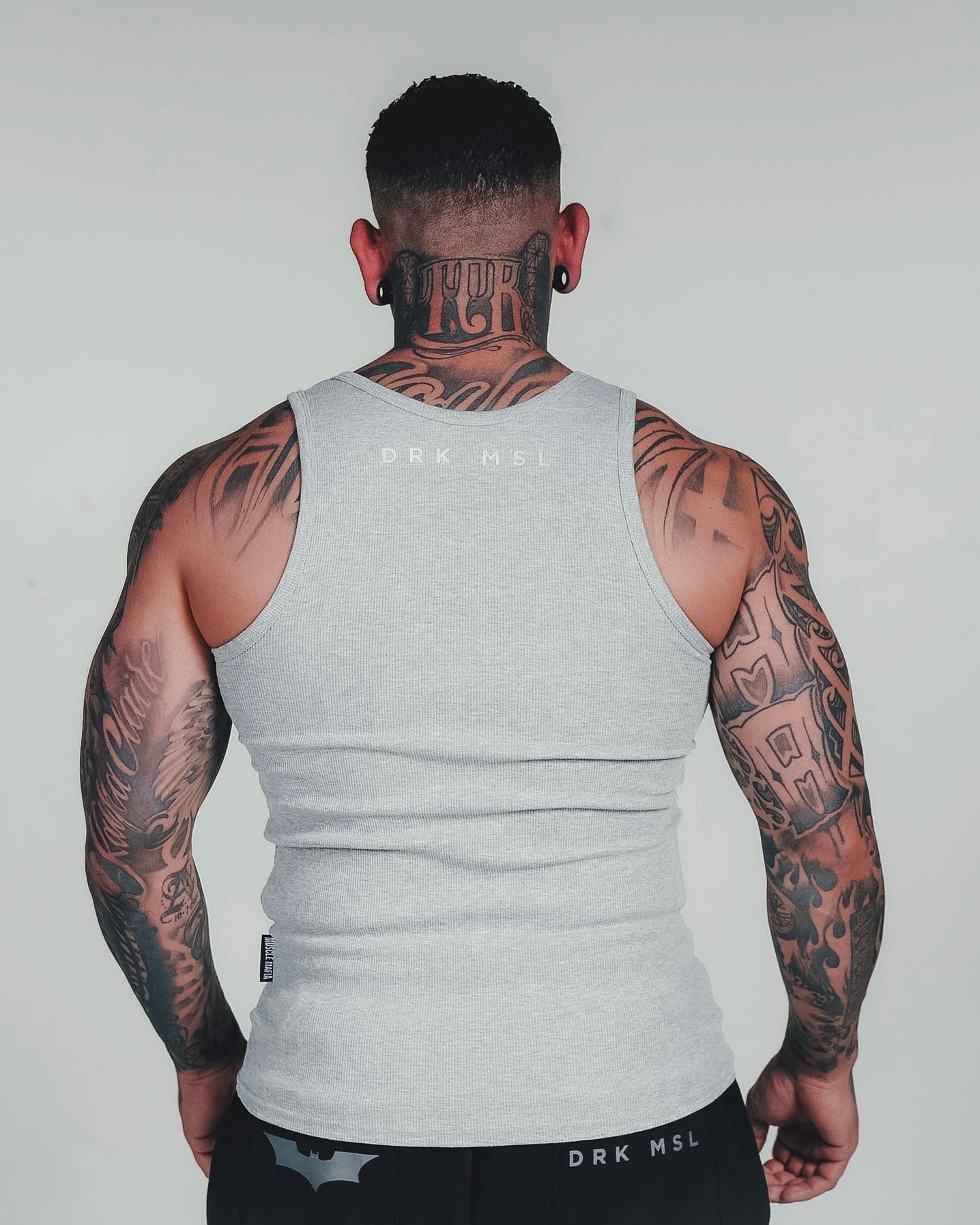 DRK MSL Ribbed Vest Grey