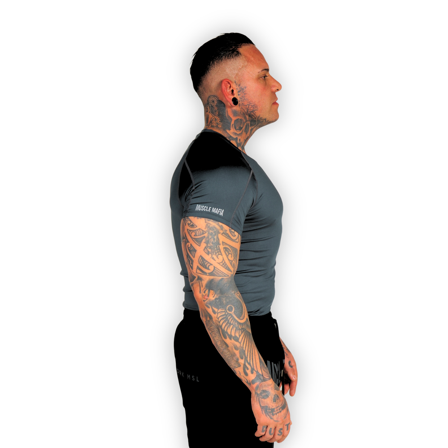 DRK MSL Compression Tee Grey