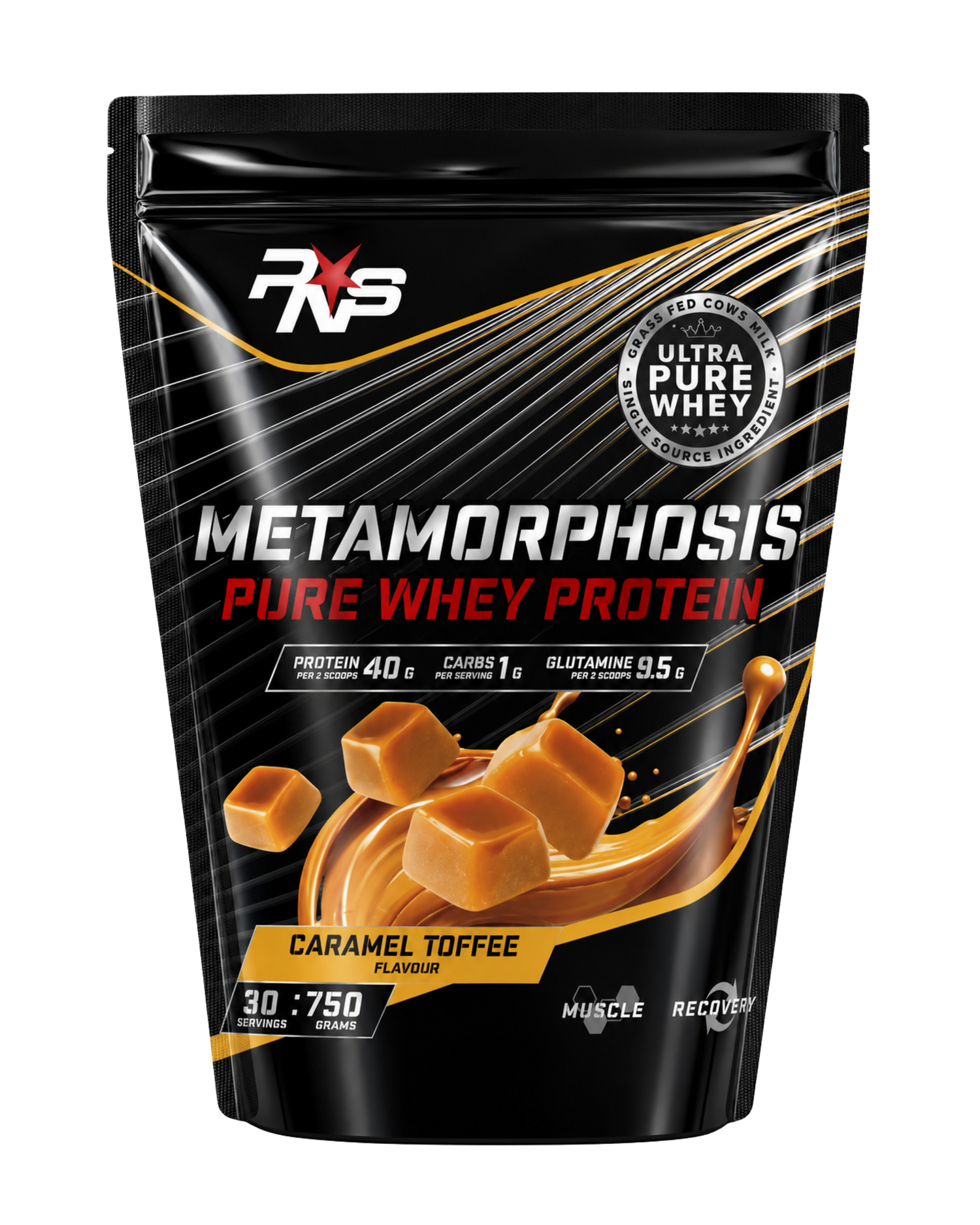 Metamorphosis Pure Whey Protein 750g 30 Servings