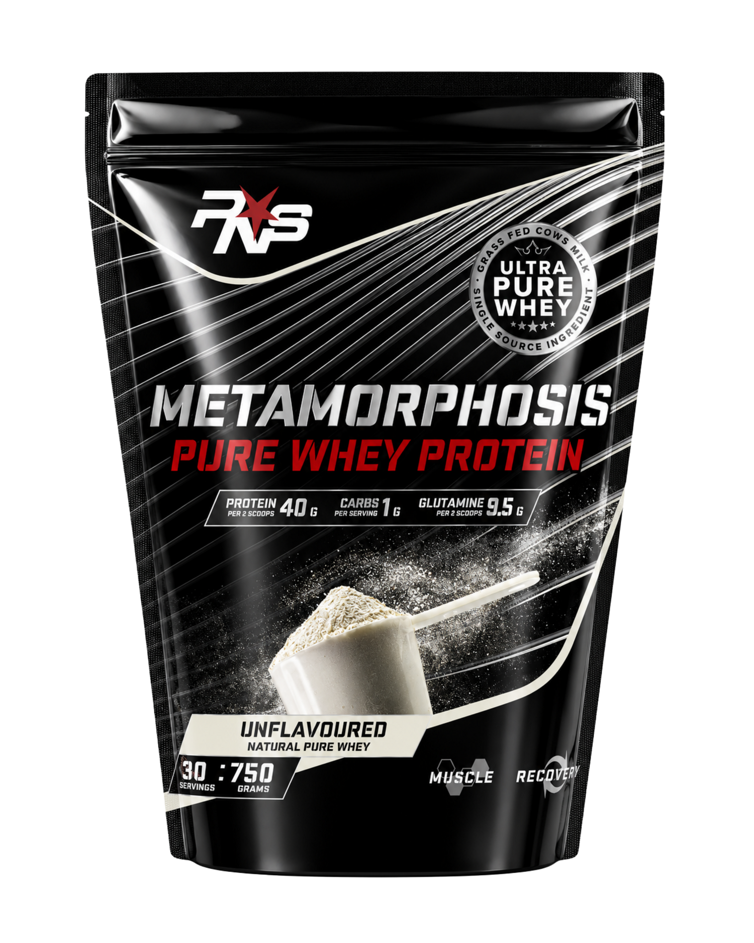 Metamorphosis Pure Whey Protein 750g 30 Servings