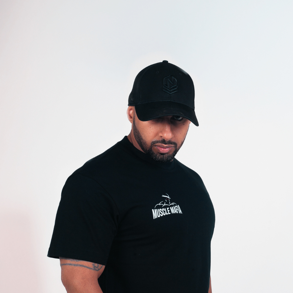 Black Sons of Iron Drop Shoulder Tee