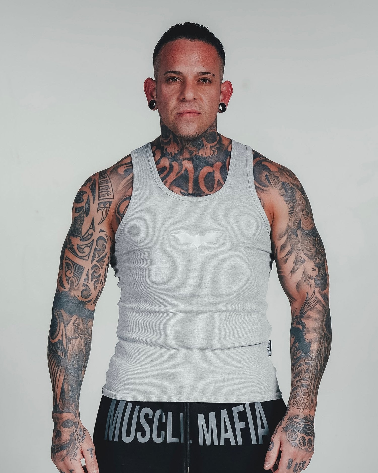 DRK MSL Ribbed Vest Grey