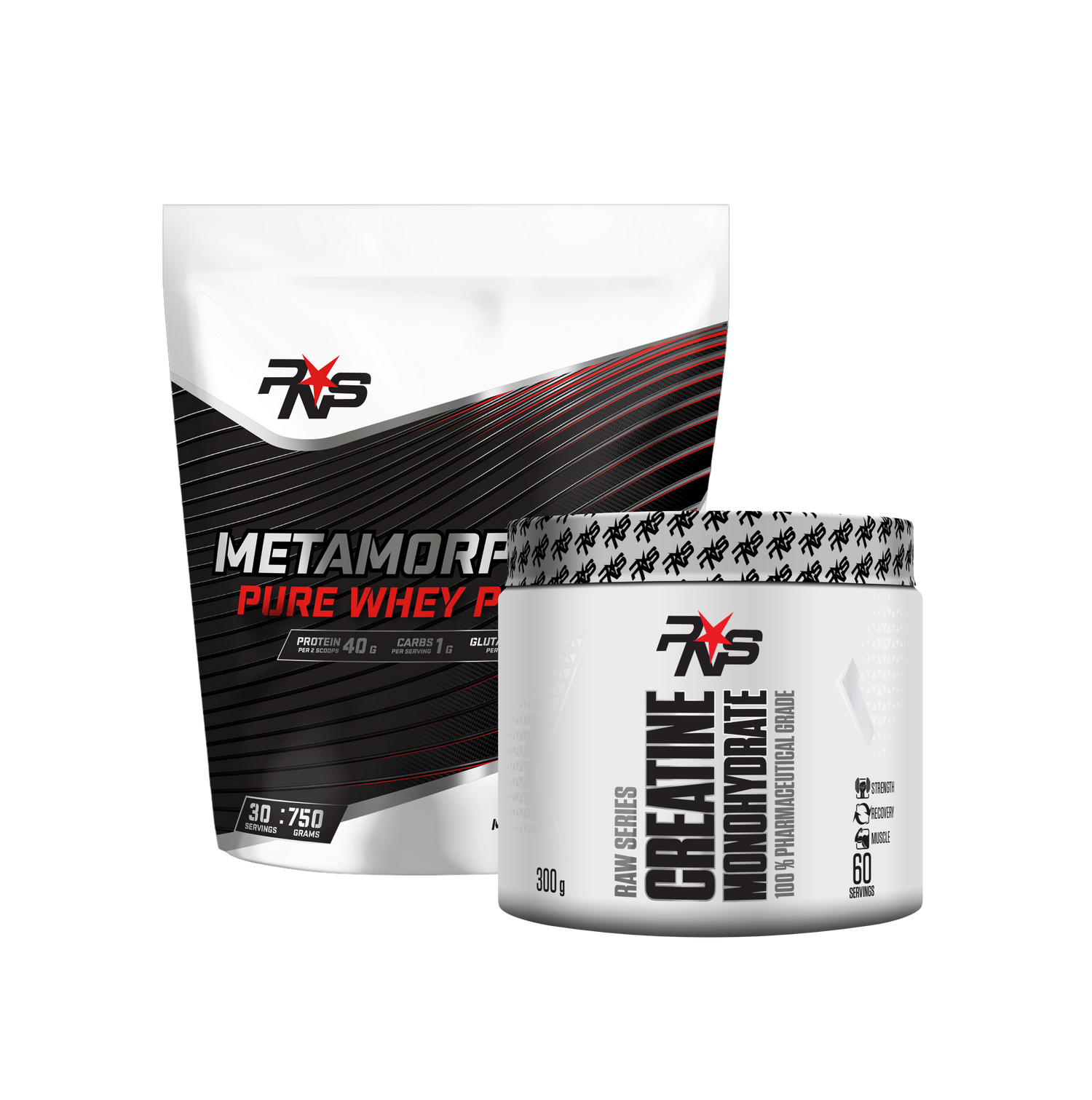 Metamorphosis Whey Protein 30 Servings + Creatine Monohydrate 300g