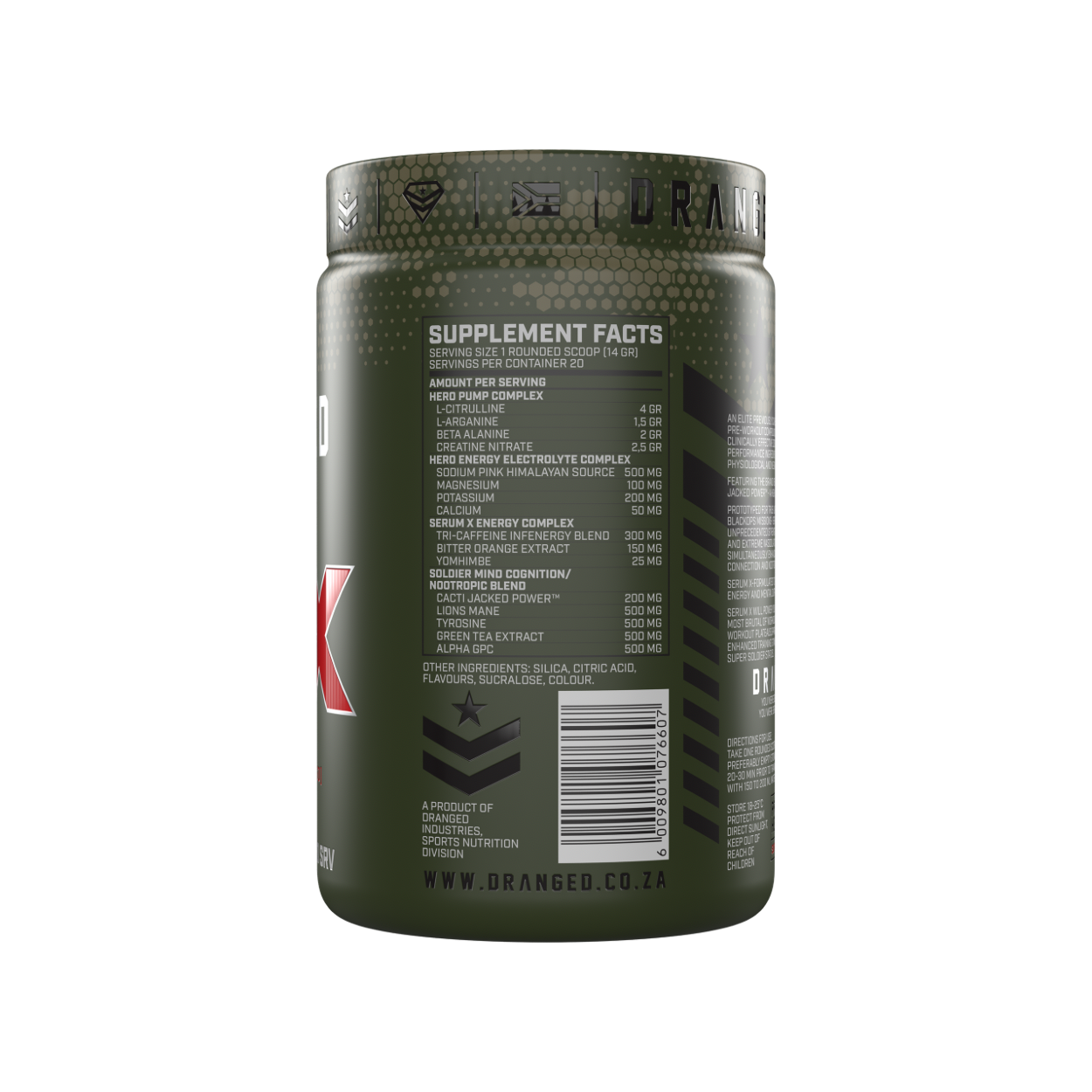 SERUM X Pre-Workout 280g