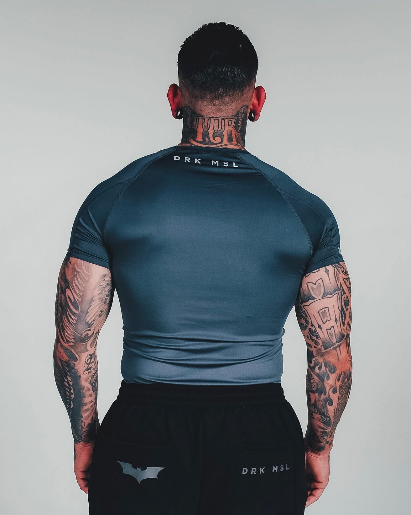 DRK MSL Compression Tee Steel Blue