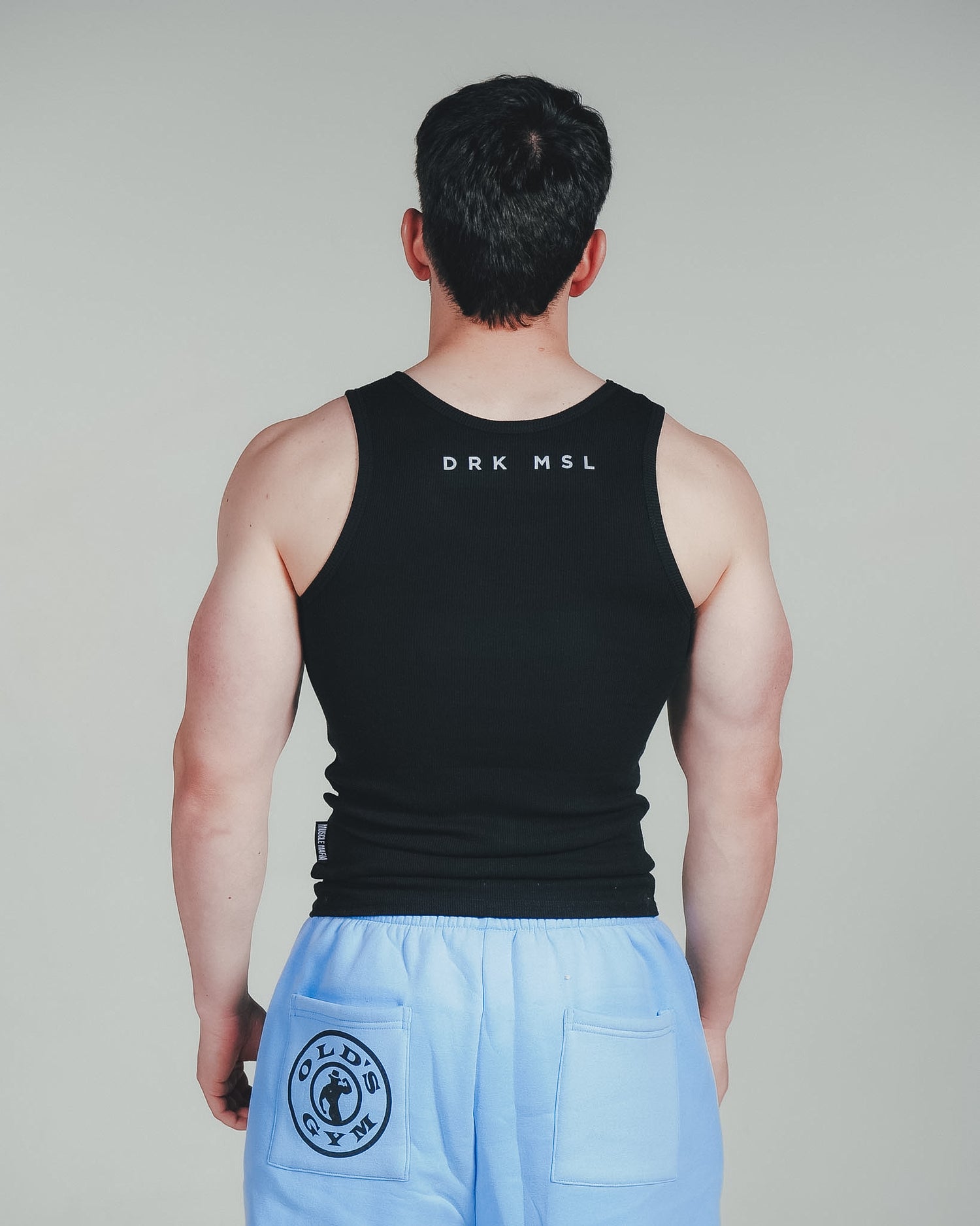 DRK MSL Ribbed Vest Black