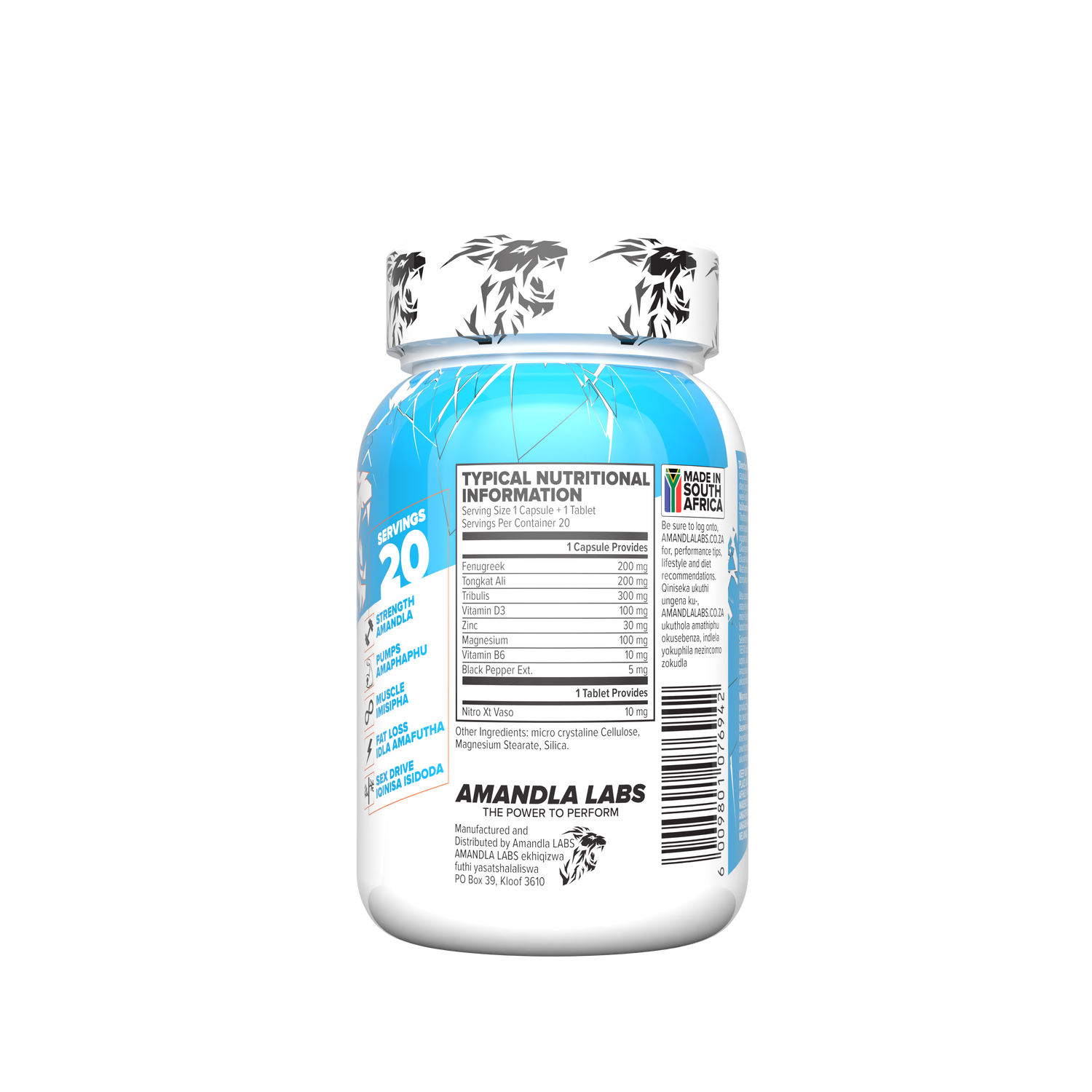 Amandla Labs Nitro Testo