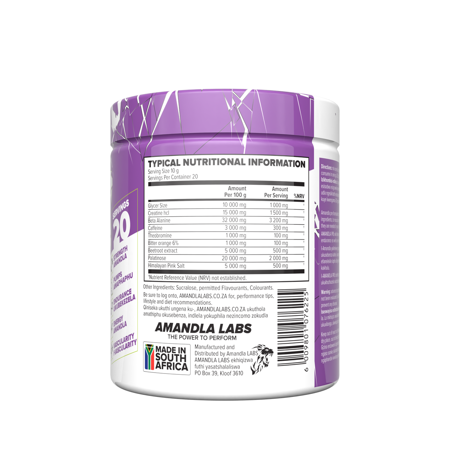 Amandla Labs Pre