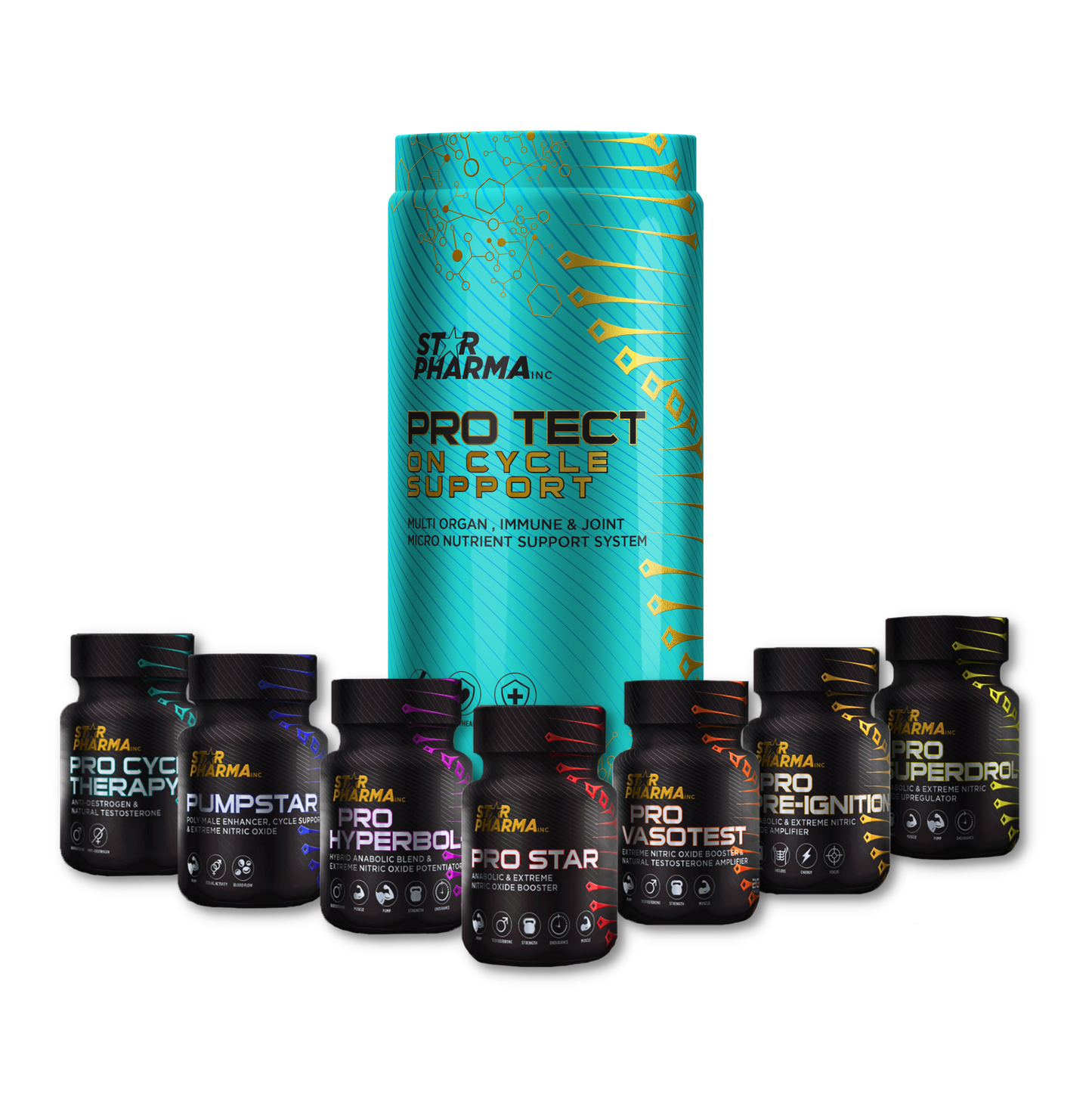 Pro Tect On Cycle Support + 1 Stealth Series