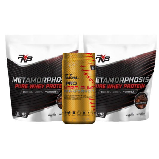 2 Metamorphosis Whey + 1 Pro Nitro Pump